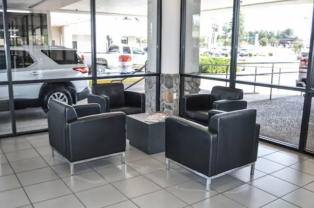Lounge area